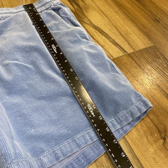 Marine Layer Blue Corduroy Drawstring Casual Shorts 38 W - Picture 3 of 5